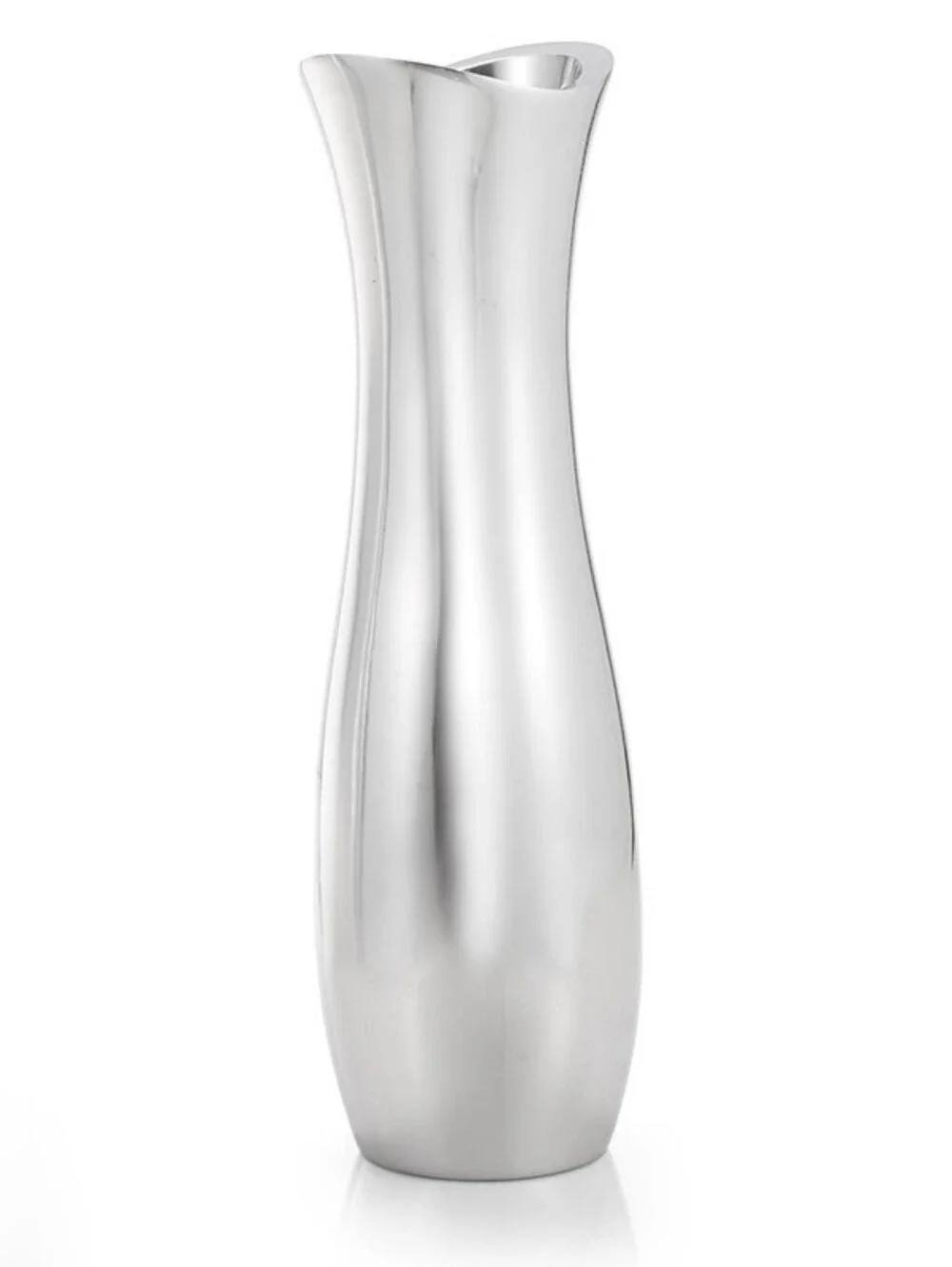 Nambe Stryker Flower Vase  11-Inch.